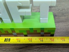 Paladone Minecraft Logo Light Up Lamp LED Desk Decor Steve Creeper Gamer Gift
