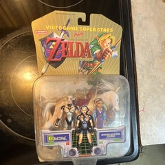 Toy Biz Video Game Super Stars Impa & Zelda Boxed Figure Set 2001 Zelda OOT