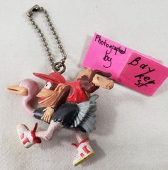 Donkey Kong Country Diddy Expresso Figure Keychain SNES Super Nintendo Vintage