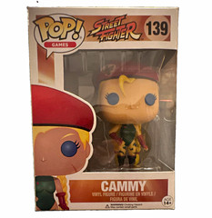 Funko Pop! Games Street Fighter Cammy #139 Vinyl Figure Boxed