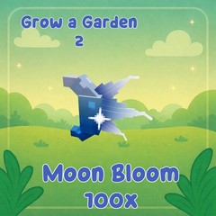 100x Moon Bloom Seed | Grow a Garden 2 | GAG2 Fast & Easy