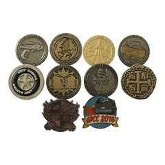 Lot Of 10 Loot Gaming Lapel Pins Loot Crate Trading PinBack A287