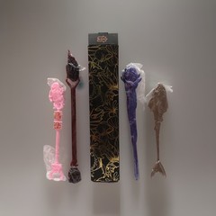 RARE New Blizzard Employee Exclusive Gift Tiki Swizzle Sticks Set Of 4