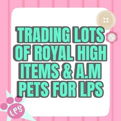 Royal High Inventory, Full Sets, A.M Inventory!