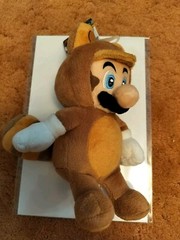 Nintendo Super Mario 3D Land Tanooki 8″ Plush San-ei Little Buddies