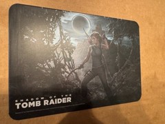Shadow Of The Tomb Raider Lara Croft Limited Metal Plate Plaque 8″x5”