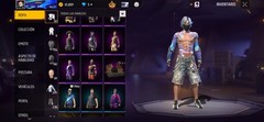 Free Fire In-Game Item Account & Inventory Screenshots (Free Fire)