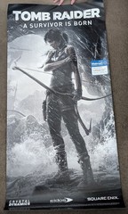 Tomb Raider Launch Door Poster Promo