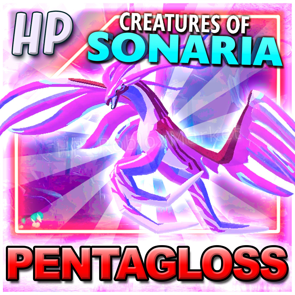 PENTAGLOSS – Creatures Of Sonaria Species [⚡ FASTEST DELIVERY • COS ⚡]