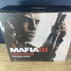 Mafia III Limited Edition 3-speed Portable Turn Table