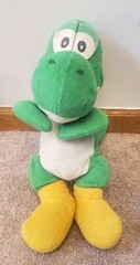 Yoshi BD&A Talking Plush Nintendo 64 Collectible 1998 Sound Piece Removed