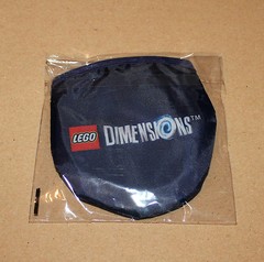 Lego Dimensions rare promo Fabric Foldable Frisbee