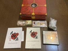 Okami den Okamiden Limited Edition Treasure Box Complete Nintendo DS NTSC-J