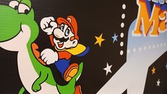 Mario Mania 1993 Vintage Style Nintendo NES M30M Promo Dealer Banner