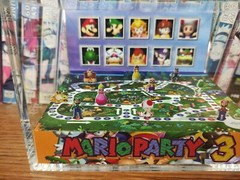 Mario party 3- Mario Party 3 Handmade Diorama – SNES Gaming Cube-Fanart
