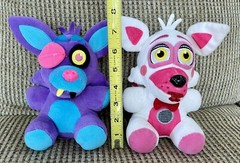 Funko Five Nights At Freddy’s FNAF 2017 Purple Foxy and Sister Location Plush 8″