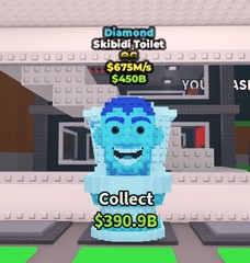 Diamond Skibidi Toilet $675M/s | Steal a Brainrot