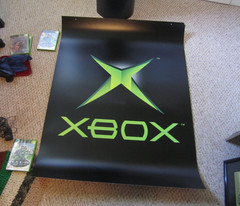 2001 Original Xbox LARGE Store Display Poster GRAIL Microsoft Promo Store 3x4ft