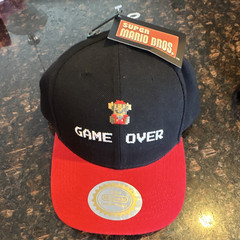 Nintendo Super Mario Bros. Mario “Game Over” Adjustable Hat Cap
