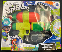 World of Nintendo Splatoon: Splattershot Blaster (Jakks 2017) NIB 2 Refills