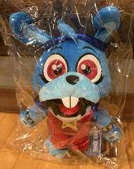 NWT Sanshee Five Nights at Freddy’s Security Breach Glamrock Bonnie Plush Figure