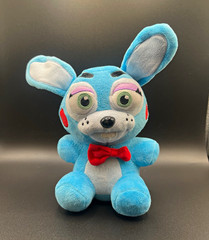 2016 Funko Five Nights At Freddys FNAF Blue Toy Bonnie Plush Hot Topic Exclusive