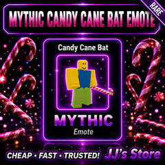 Roblox Basketball Legends (BL🏀) – CANDY CANE BAT – Mythic Emote🌟