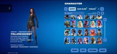 Fortnite Yellowjacket Cosmetic Bundle Outfit, Pickaxe, Glider, Emotes, Reactive