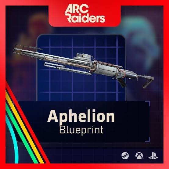 ARC Raiders Aphelion Blueprint In-Game Item for ARC Raiders