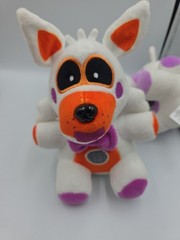 Five Nights at Freddy’s Plush Lot of 5 FNAF Helpy Freddy Foxy White Pink Fox GUC