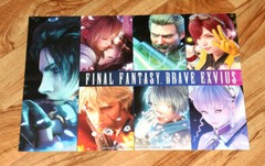 Final Fantasy Brave Exvius Rare Promo Poster Gamescom 2018 Square Enix 42x30cm .