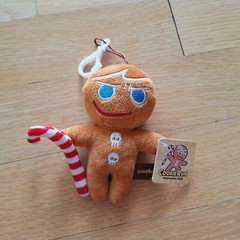 Cookie Run Kingdom GINGER BRAVE Official Plush Doll 13cm Mini Soft Toy Keychain