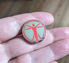 Fallout 4 The Institute Enamel Pin Commonwealth Gaming Hat Backpack Badge Lapel