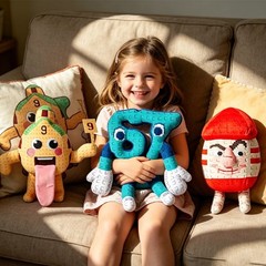 Steal a Brainrot Game 6 7 Plush Doll Toy Cartoon Cute Soft Squishy Toy for Kids