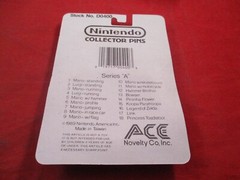 Nintendo Collector Pins Series “A” Super Mario Bros. Luigi No. 4 NES Era NEW!