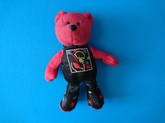 VINTAGE SONY PLAYSTATION 989 BEANBAG BEANIE PLUSH SUPER BOWL 34 FAIR CONDITION