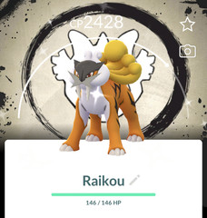Pokémon Shiny Raikou Special Background Go Fest 2026 – GO Read description