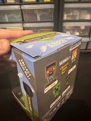 Mojang Minecraft ICONS Series 1 STEVE Light Up Collectible 3D Figure #001