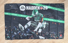 Madden 26 Preorder Promo Game Stop Exclusive Cloth Flag / Banner New