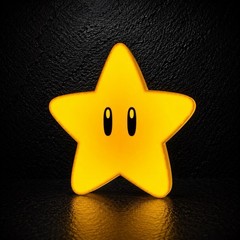 Super Star LED Light Box | USB Powered Gaming Decor | RGB Option