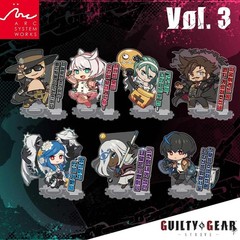 Guilty Gear Strive SD Acrylic Stand Figure Vol.3 Johnny Elphelt Aba Slayer Dizzy