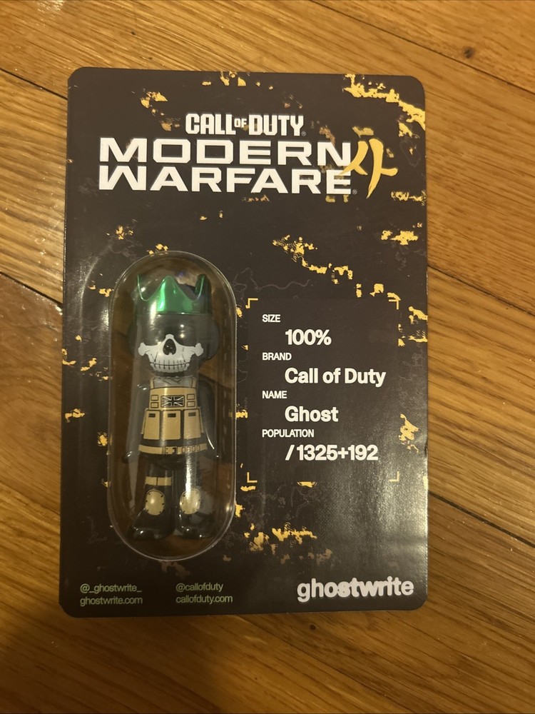 Call Of Duty Modern Warfare 4 Fanatics Fest Exclusive Ghostwrite Emerald LE /25
