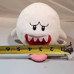 Little Buddy Super Mario All Stars Collection Ghost Boo Stuffed Plush