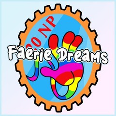 Neopets – Rainbow Sticky Hand Stamp – Virtual item