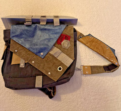 The Destiny 2 Frontier Bag with the frontier kit (solar-powered USB charger)