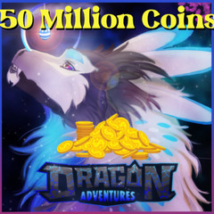 [🟢 ONLINE] 50 Million Coins Dragon Adventures 50M Coins [DA] ⚡Fast Send ⚡