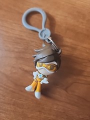 BLIZZARD- Overwatch Backpack Hanger Mini – Series 1 – Tracer