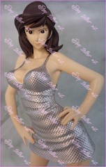 Fujiko Mine DX Dress-Up Stylish Figure Silver Dress Banpresto III Lupin the 3rd