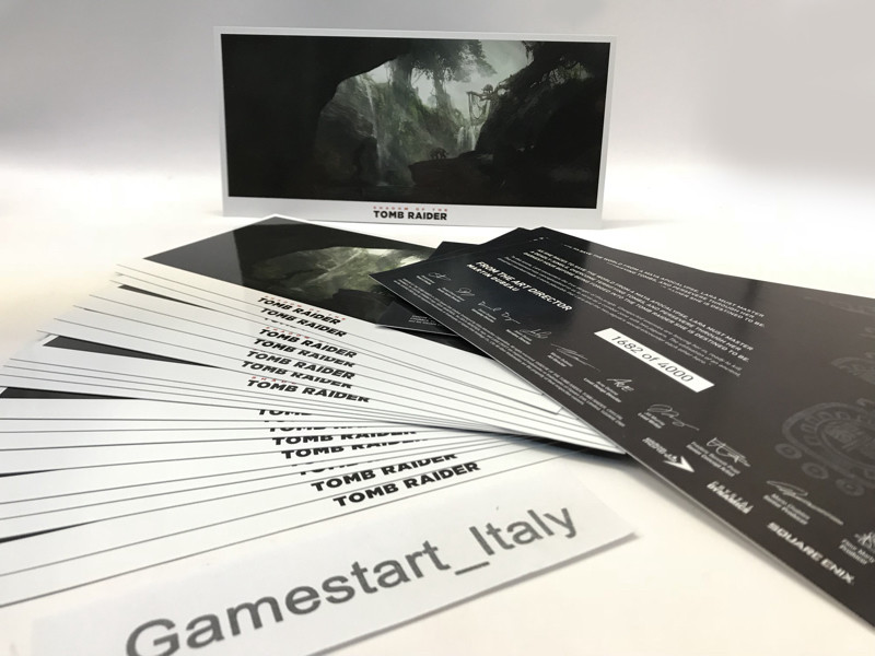 SHADOW OF THE TOMB RAIDER NUMBERED LITHOGRAPHY – PS4 – NUMBERED LITHOGRAPH