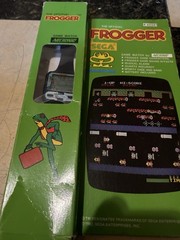 Mint In Box Nelsonic Nintendo FROGGER Game Watch working with battery installed